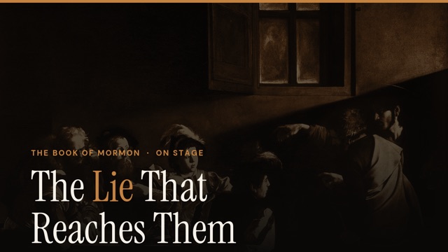 Editorial cover for The Book of Mormon on TV Intelligentsia